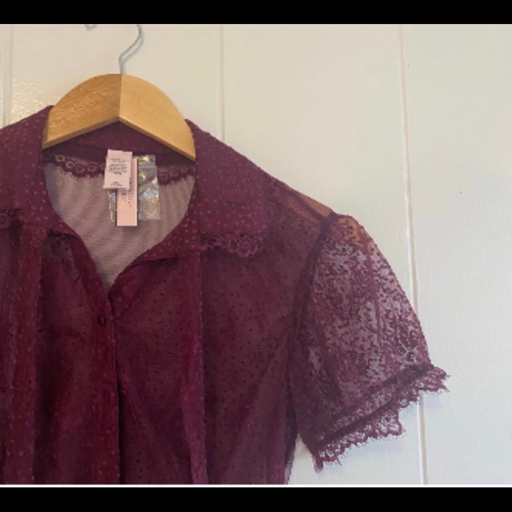 NWT Victoria's Secret Burgundy Teddy - Picture 8 of 14